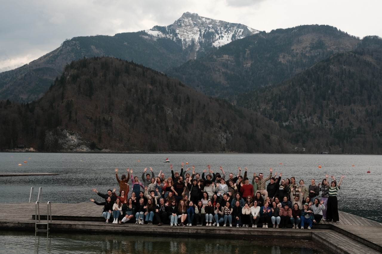 Gruppenfoto Probenwochenende St. Gilgen